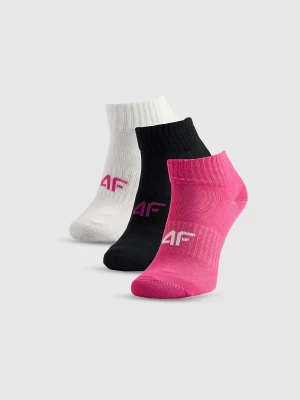 Obrázek produktu Ponožky krátké (3-pack) dívčí - multicolor 4F