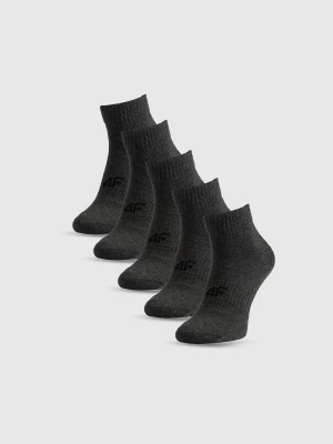 Obrázek produktu Ponožky krátké (5-pack) pánské - šedé 4F