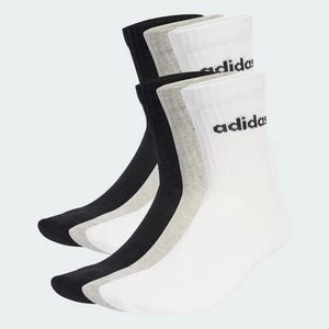 Obrázek produktu Ponožky sodpružením Linear Crew Socks - 6párů v balení Adidas