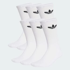 Obrázek produktu Ponožky Trefoil Cushion Crew –⁠ 6 párů Adidas bílá