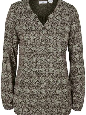 Obrázek produktu Potištěné triko s Henley límečkem, dlouhý rukáv BonPrix