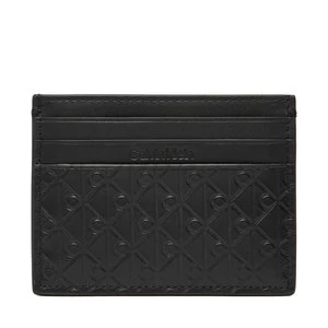 Obrázek produktu Pouzdro na kreditní karty Calvin Klein Embossed Emblem Card Case LV04D1128G Černá