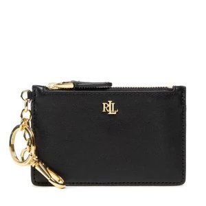 Obrázek produktu Pouzdro na kreditní karty Lauren Ralph Lauren Zip Card Cas 432876731002 Černá