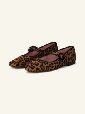 Obrázek produktu Pretty Ballerinas Baleríny Mary Jane Murabi Angelis světle hnědá / hnědá / černá