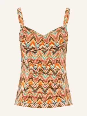 Obrázek produktu Primadonna Tankini Top Tubou oranžová / žlutá / tyrkysová