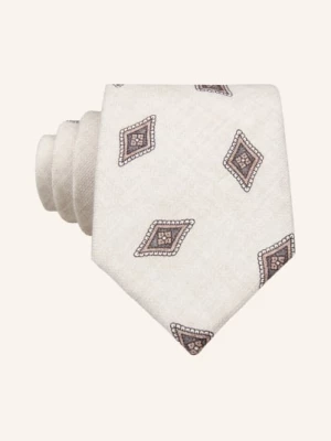 Obrázek produktu Prince Bowtie Kravata krémová / hnědá / černošedá