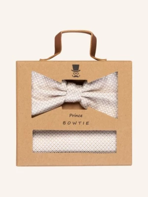 Obrázek produktu Prince Bowtie Sada: Motýlek A Kapesníček béžová