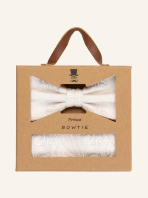 Obrázek produktu Prince Bowtie Sada: Motýlek A Kapesníček Do Kapsy krémová