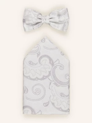 Obrázek produktu Prince Bowtie Sada: Motýlek A Kapesníček Do Náprsní Kapsy světle šedá
