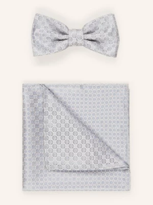 Obrázek produktu Prince Bowtie Sada: Motýlek A Kapesníček Do Náprsní Kapsy světle šedá
