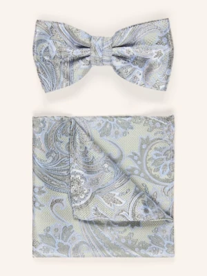 Obrázek produktu Prince Bowtie Sada: Motýlek A Kapesník khaki / tmavě modrá