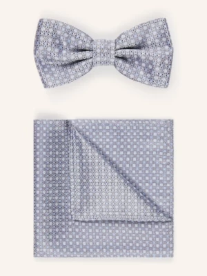 Obrázek produktu Prince Bowtie Sada: Motýlek A Kapesník šedá / tmavě modrá