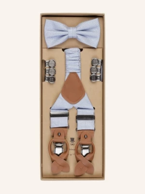 Obrázek produktu Prince Bowtie Sada: Šle A Motýlek tmavě modrá