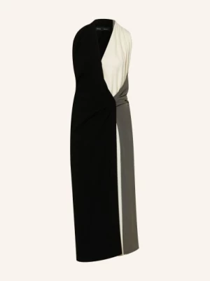 Obrázek produktu Proenza Schouler Šaty Elsa S Překříženým Výstřihem černá / krémová / khaki