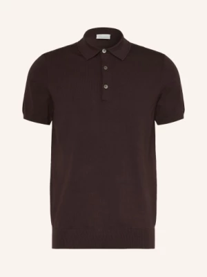 Obrázek produktu Profuomo Jerseyové Polo Tričko tmavě hnědá