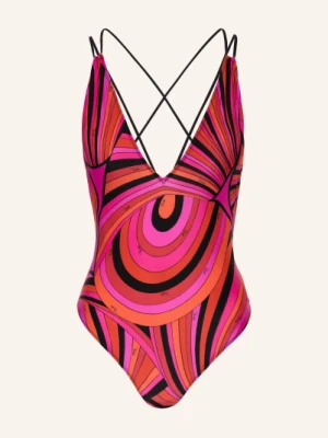 Obrázek produktu Pucci Plavky růžová / červená / černá