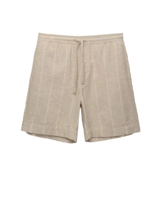 Obrázek produktu Pull&Bear Kalhoty  světle béžová / bílá