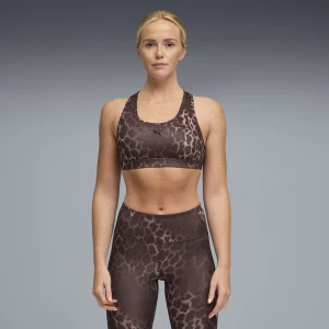 Obrázek produktu PUMA 4KEEPS Medium Support Sports Bra Women, Clothing, Chocolate Brown,