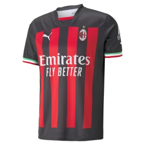 Obrázek produktu PUMA A.C. Milan Home 22/23 Replica Football Jersey Men, Clothing, Black/Tango Red,
