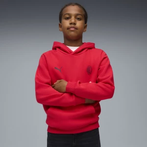 Obrázek produktu PUMA AC Milan FtblEssentials Hoodie Youth, Clothing, Red/Black,