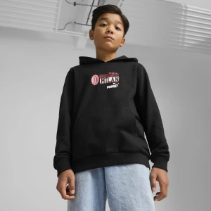 Obrázek produktu PUMA AC Milan ftblNRGY Hoodie Youth, Clothing, Black/Red,