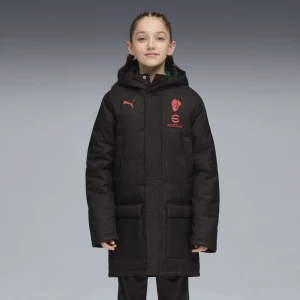 Obrázek produktu PUMA AC Milan Training Winter Jacket Youth, Clothing, Black/Red,