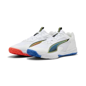Obrázek produktu PUMA Accelerate Pro 4 Game On Handball Shoes Unisex, Shoes, White/Glowing Red/Ultra Blue