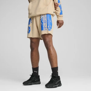 Obrázek produktu PUMA Ancient Roars Terry Basketball Shorts Unisex, Clothing, Light Sand,