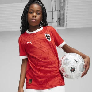 Obrázek produktu PUMA Austria 2024 Home Jersey Youth, Clothing, Red/Chili Pepper