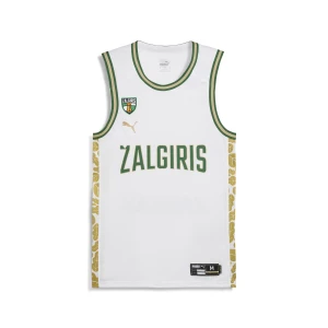 Obrázek produktu PUMA BC Zalgiris Kaunas 24/25 Away Jersey Men, Clothing, White,