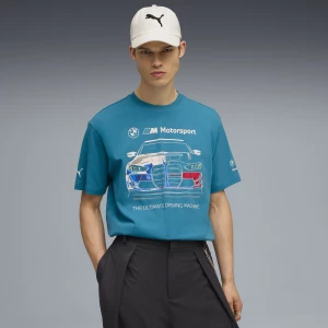 Obrázek produktu PUMA BMW M Motorsport Bold Graphic Tee Men, Clothing, Tropical Blue