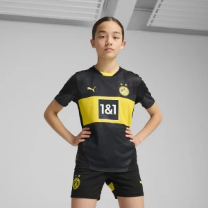 Obrázek produktu PUMA Borussia Dortmund 24/25 Away Jersey Youth, Clothing, Black/Faster Yellow