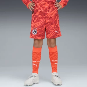 Obrázek produktu PUMA Borussia Dortmund 25/26 Goalkeeper Shorts Youth, Clothing, Glowing Red/Silver Mist,