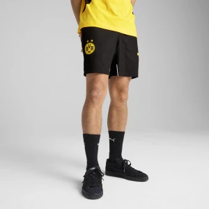 Obrázek produktu PUMA Borussia Dortmund ftblARCHIVE Shorts Men, Clothing, Black/Faster Yellow,