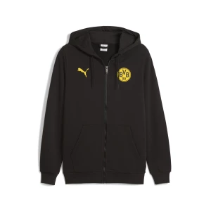 Obrázek produktu PUMA Borussia Dortmund FtblCulture Hooded Jacket Men, Sport, Black/Faster Yellow,