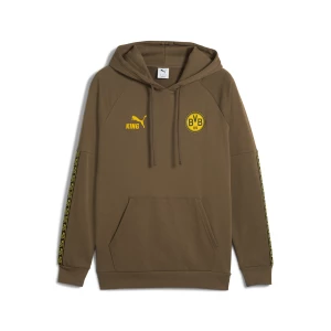 Obrázek produktu PUMA Borussia Dortmund KING Hoodie Men, Sport, Haute Coffee/Yellow Sizzle