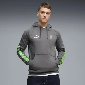 Obrázek produktu PUMA Borussia Mönchengladbach FtblKING Hoodie Men, Clothing, Flat Medium Gray/Green,