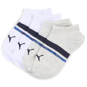 Obrázek produktu PUMA Boys' Sneaker Socks (2-Pack), Shop, White/Blue,
