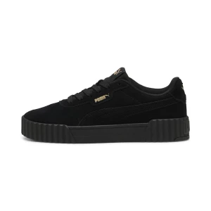 Obrázek produktu PUMA Carina 3.0 Suede Sneakers Women, Shoes, Black/Gold