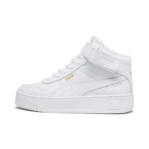 Obrázek produktu PUMA Carina Street Mid Women's Sneakers, Shoes, White/Gold