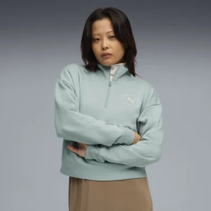 Obrázek produktu PUMA Class Half-Zip Short Crew Women, Clothing, Light Moss,