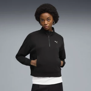 Obrázek produktu PUMA Class Relaxed Half-Zip Sweatshirt Women, Clothing, Black,