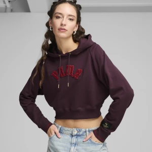 Obrázek produktu PUMA CLASSICS Relaxed Hoodie Women, Clothing, Midnight Plum,