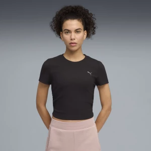 Obrázek produktu PUMA CLOUDSPUN Ribbed Slim Training Tee Women, Clothing, Black