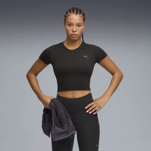 Obrázek produktu PUMA CLOUDSPUN Short Sleeve Twist Tee Women, Clothing, Black