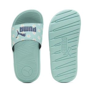 Obrázek produktu PUMA Cool Cat 2.0 Daisies Slides Kids, Shoes, Safe Lake/Blue Crystal/White