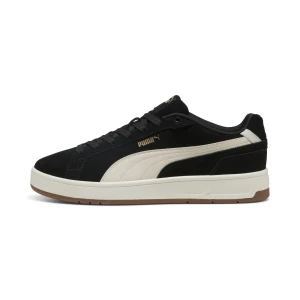 Obrázek produktu PUMA Court Classic Suede Sneakers Unisex, Shoes, Black/Alpine Snow/Gold,