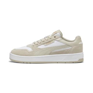 Obrázek produktu PUMA Court Classic Suede Sneakers Unisex, Shoes, White/Desert Dust/Gold