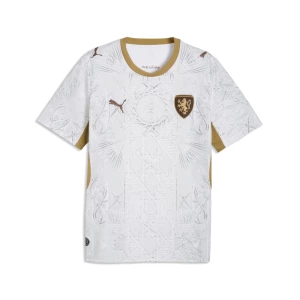 Obrázek produktu PUMA Czechia 2026 Away Jersey Men, Sport, White/Matte Gold,
