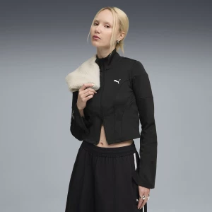 Obrázek produktu PUMA DARE TO Slim Cropped Track Jacket Women, Clothing, Black,